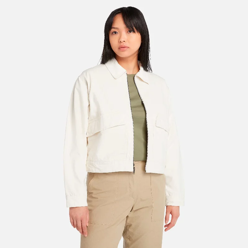 Women's Strafford Washed Canvas Jacket Women's wool jackets