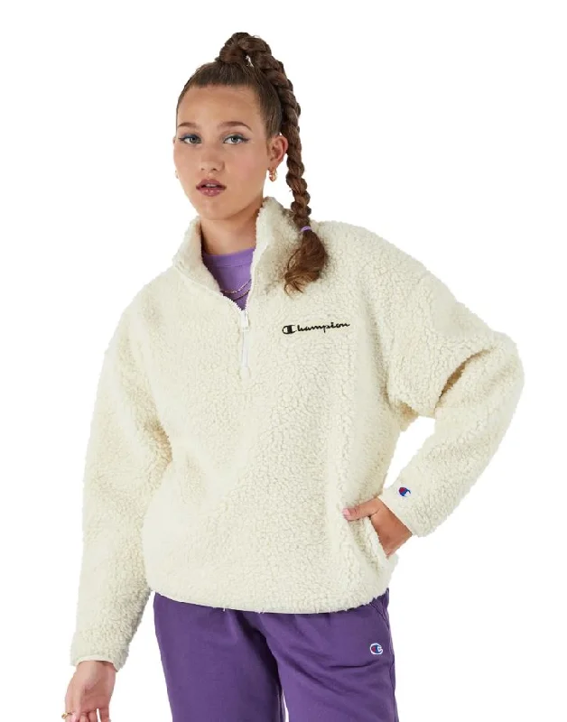 Champion W Sherpa 1/4 Zip Women’s Oversized Hoodie