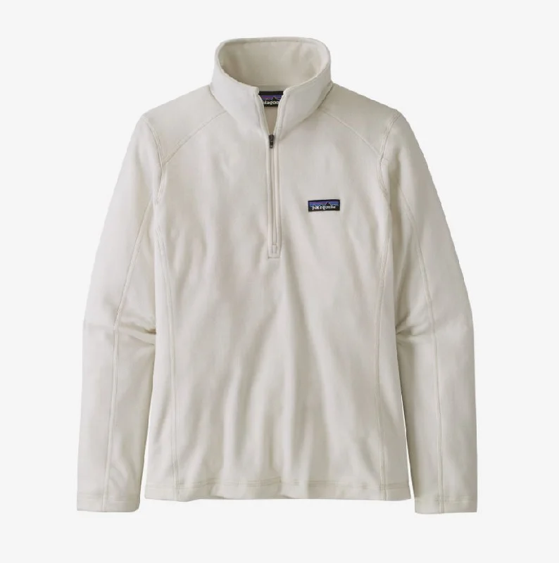 Patagonia W Micro D 1/4 Zip Women’s Hoodie with Logo