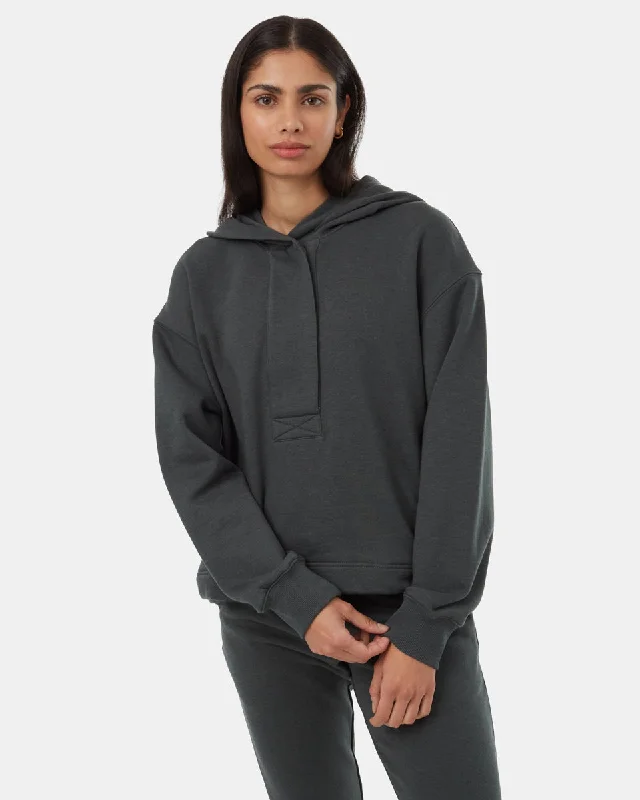 TreeFleece Hooded Anorak Cozy Winter Sweatshirt