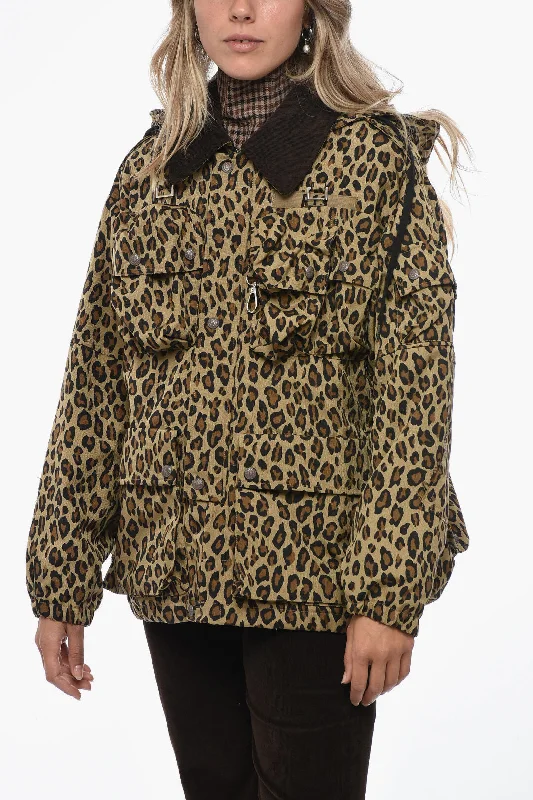 R13 Utility Jacket with Animalier Pattern Women's Levi’s jackets