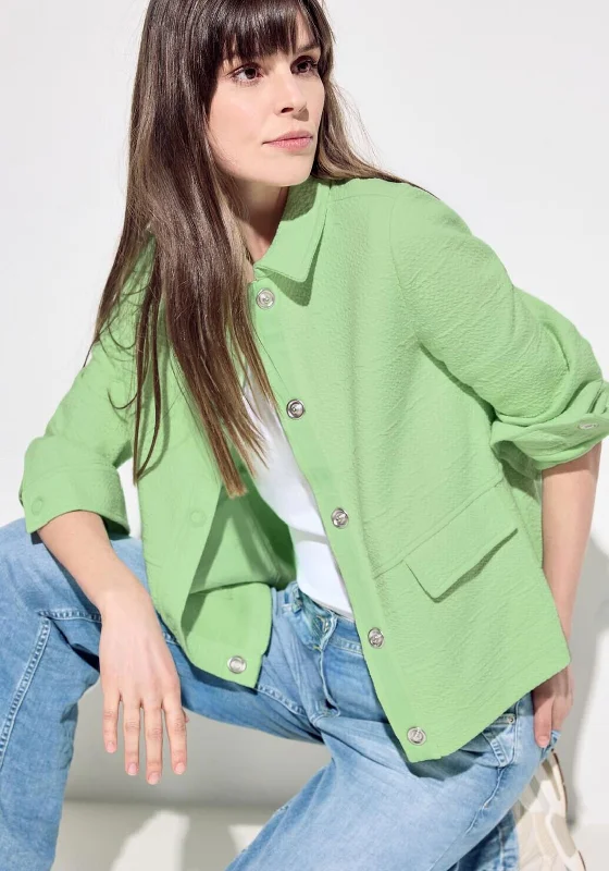 Cecil Lightweight Jacket, Matcha Lime Women's long jackets