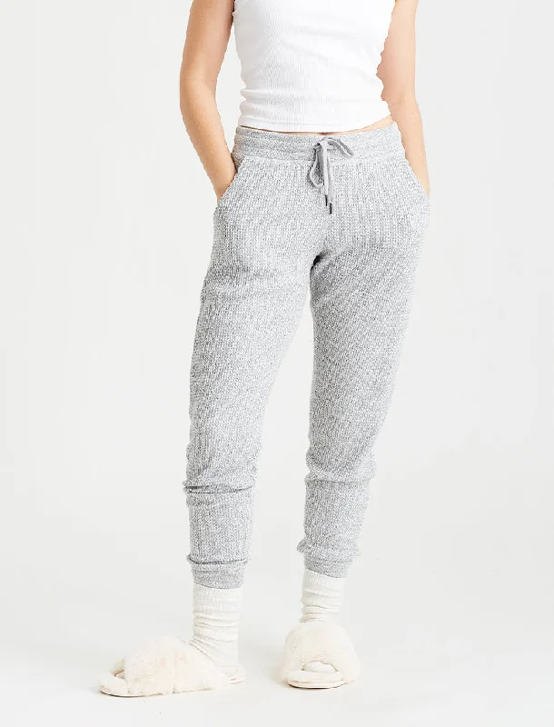 Super Soft Waffle Jogger Loungewear pajama sets