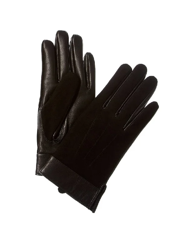 J.McLaughlin Austen Cashmere-Lined Suede Gloves Designer sweaters