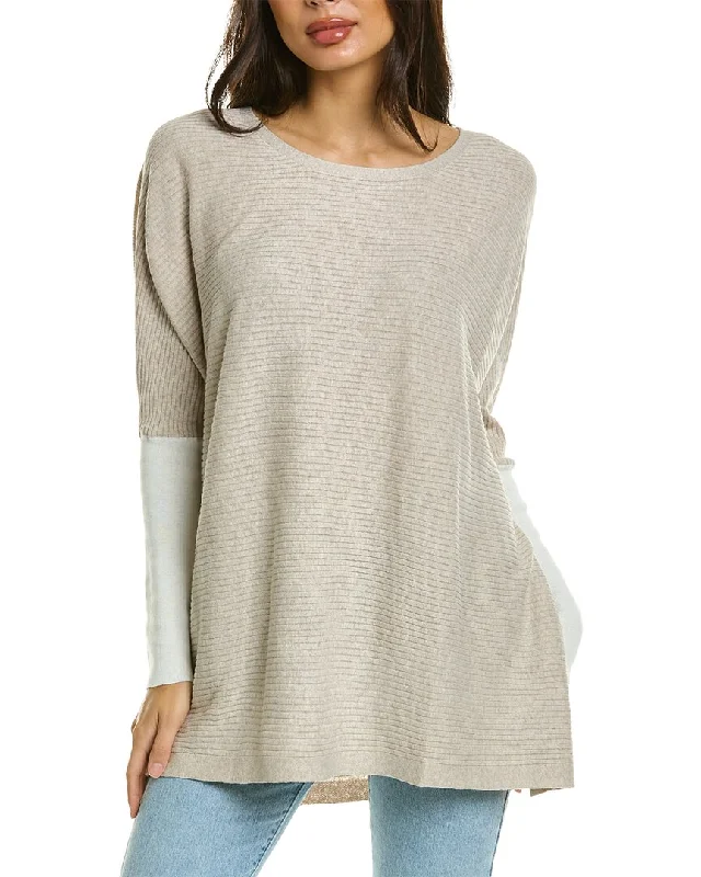 Raffi Cross Rib Linen-Blend Pullover Premium sweaters