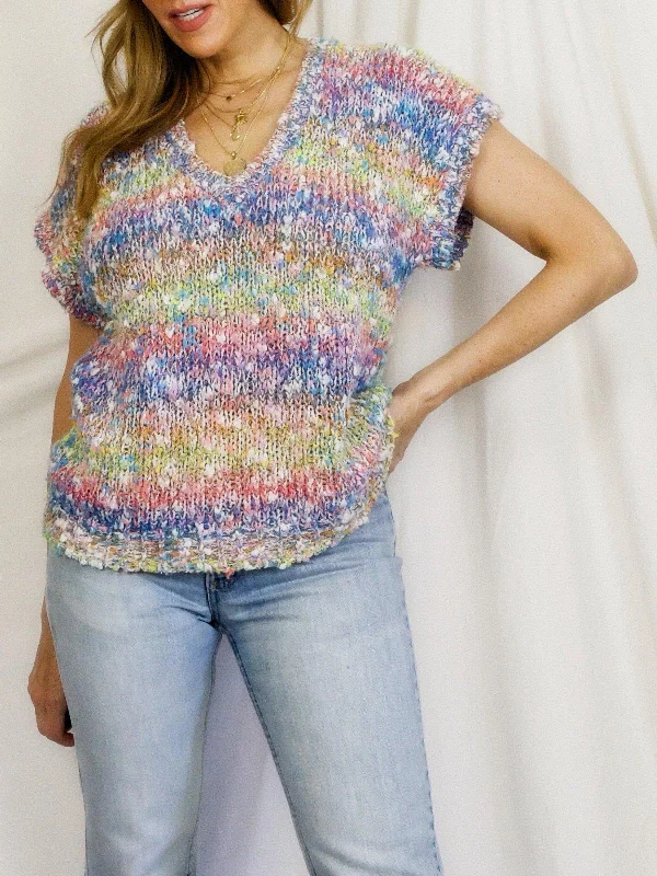 Vintage Pastel Rainbow Sweater Gucci sweaters