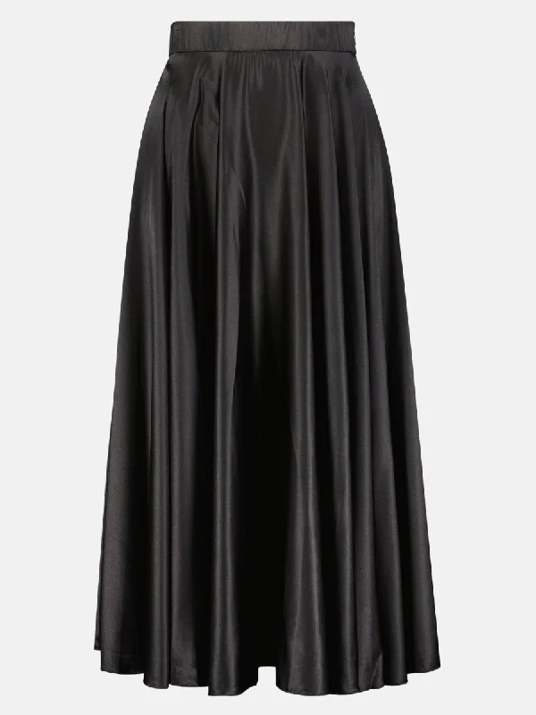 Saphire 100% Silk Skirt Ruffled unclassified skirts