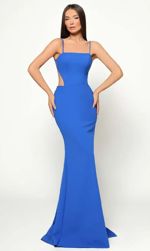 Tarik Ediz - 51195 Strappy Back Mermaid Gown Cotton party dresses