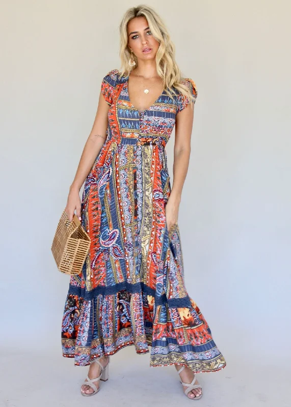 Carmen Maxi Dress - La Dolce Vita Party maxi dresses