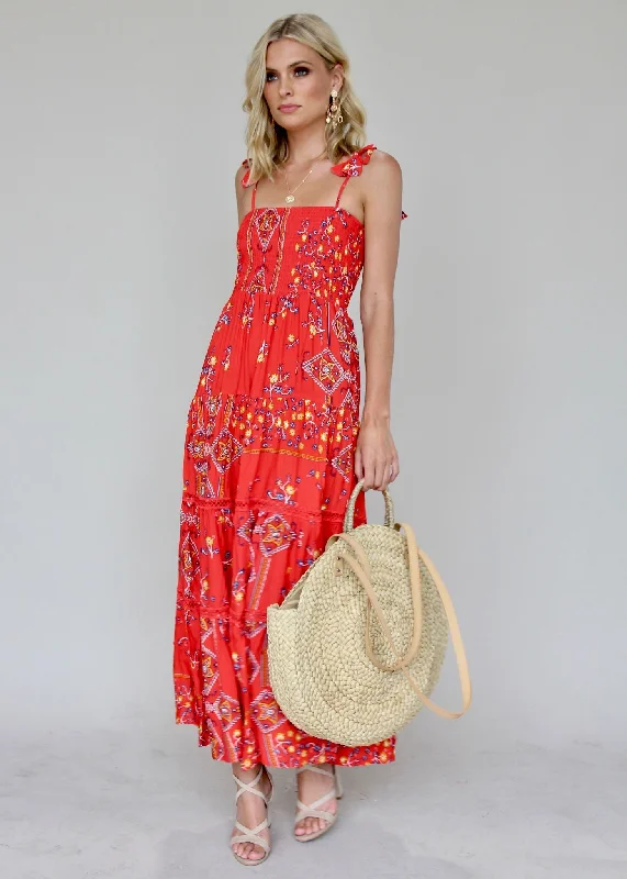 Peach Maxi Dress - Sebastian Halter maxi dresses