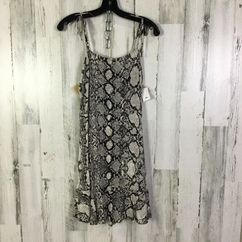 Dress Casual Short By Express In Snakeskin Print, Size: S Tulle floral dresses