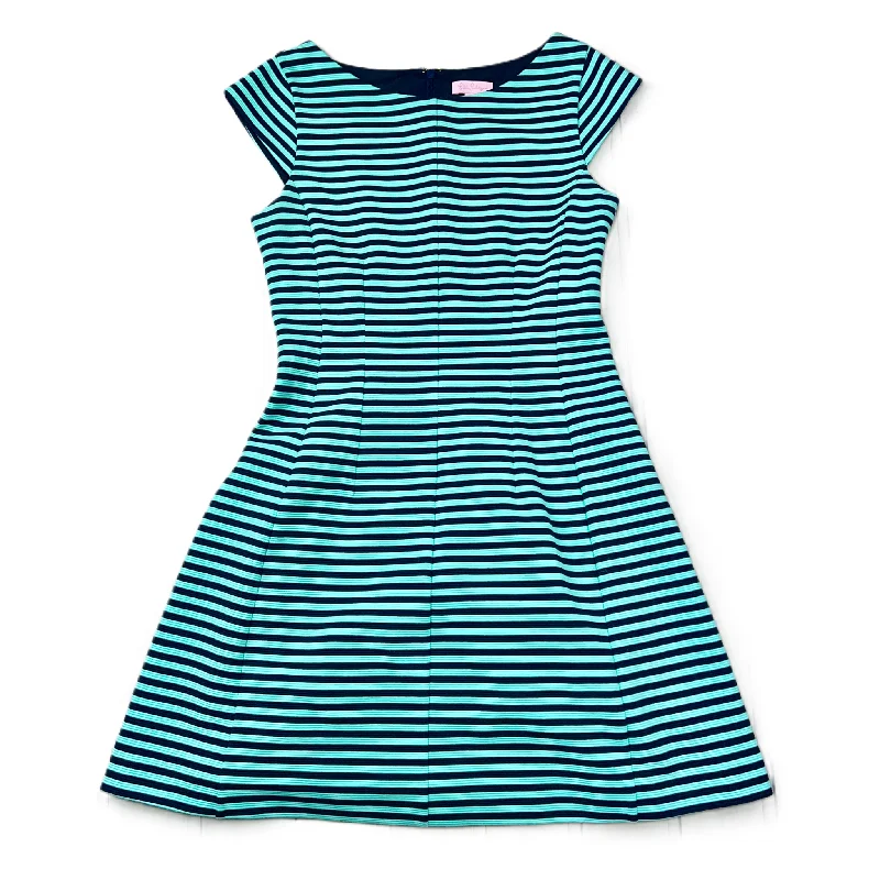 Striped Pattern Dress Casual Short By Lilly Pulitzer, Size: L Best floral dresses for beach vacations