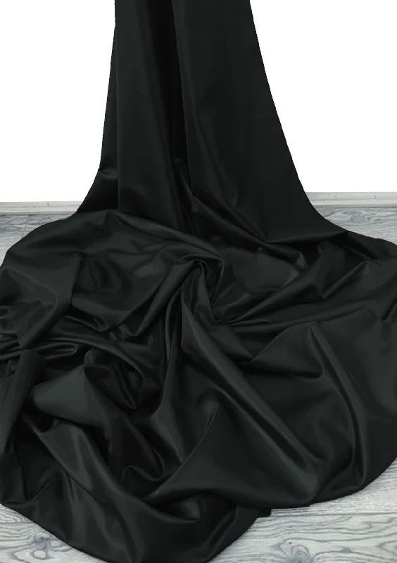 Black Antistatic Lining Fabric Plain Polyester Silky 54gsm Vegas Brand Quality 60"Wide Travel unclassified dresses