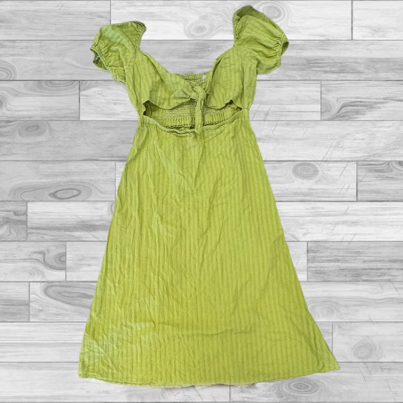 Green Dress Casual Midi Show Me Your Mumu, Size Xxl Wraparound Midi Skirt